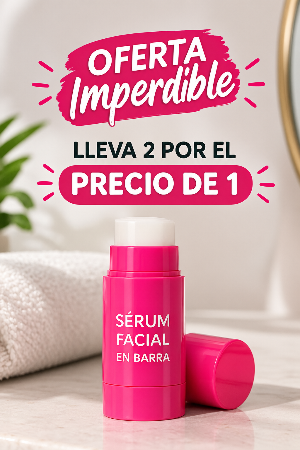 Serum Facial Barra que Rejuvenece