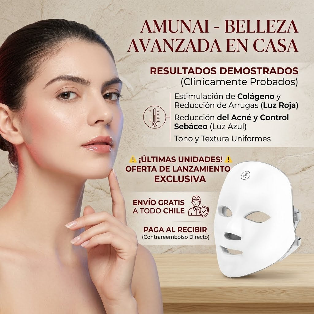 Mascaras De Terapia luz Led